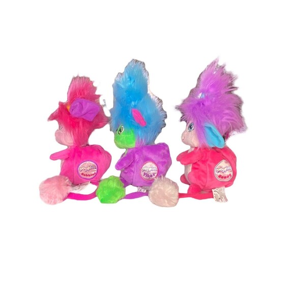 Popples Plush Sunny, Yikes, Bubbles - 2015 Collectible Lot Of 3 Spin Master - Picture 3 of 10